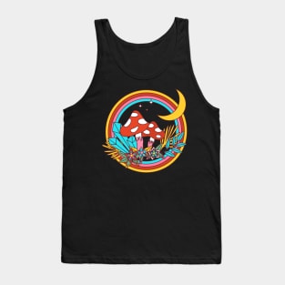 Trippy Mushrooms Tank Top